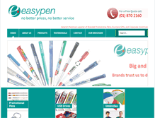 Tablet Screenshot of easypen.ie